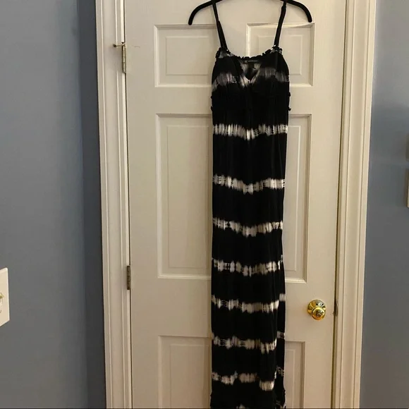 chinese dress ladies INC Tie-Dye Maxi Dress (Day Dream, XS) at Amazon Women's Clothing store